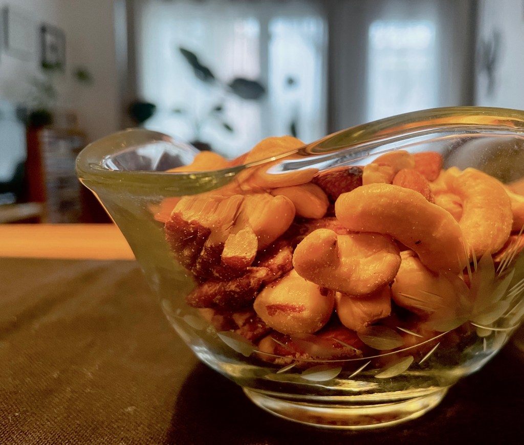 mixed nuts & holiday&nbsp;laughs